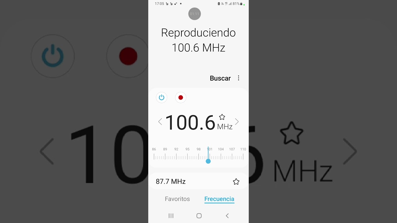 UNID 100.6 FM (antes 106.8), Lima este_?, captada en Comas