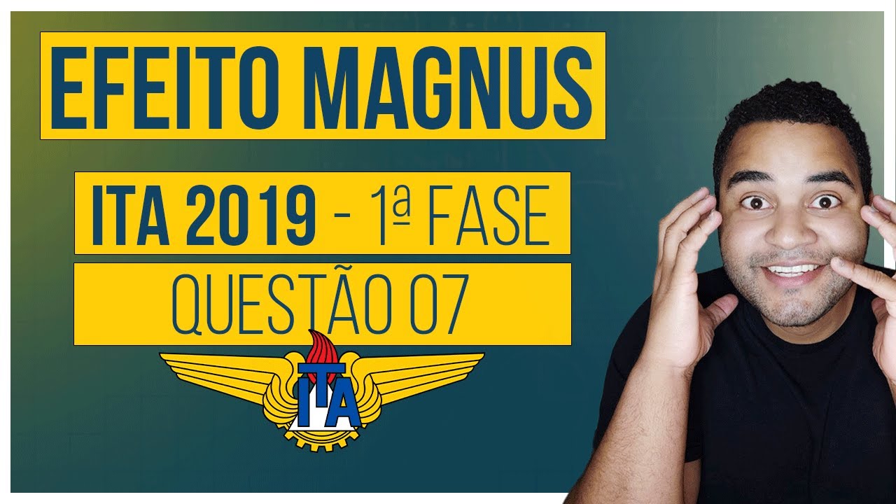 EFEITO MAGNUS - Física ITA / IME - Prof. Fernandão