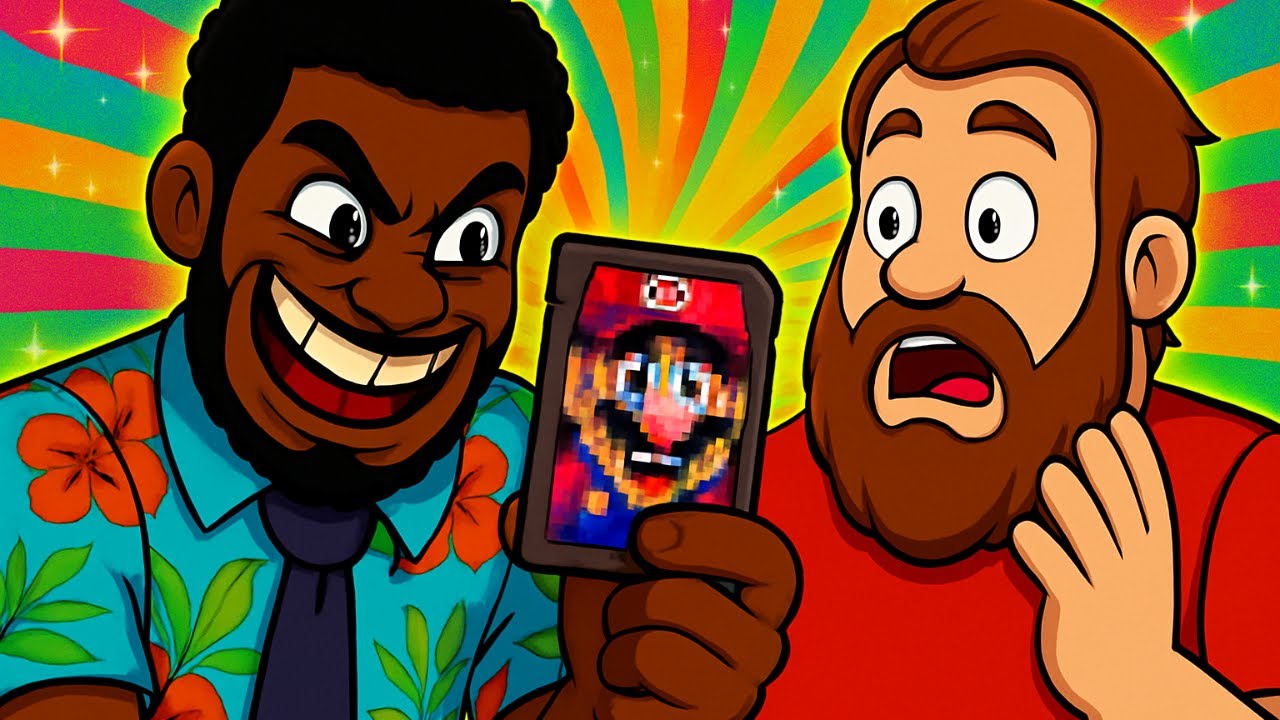 Pranking my friend with CURSED MARIO PARTY MODS
