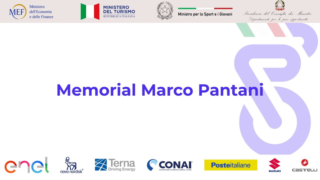 Diretta - Memorial Marco Pantani 2025