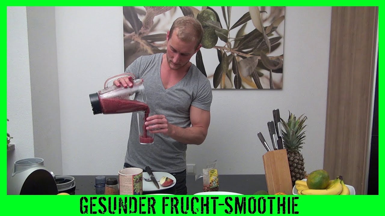Fitness Rezept - Gesundes Frühstück: Fruchtiger Smoothie - Voll mit Vitaminen - KARL-ESS.COM