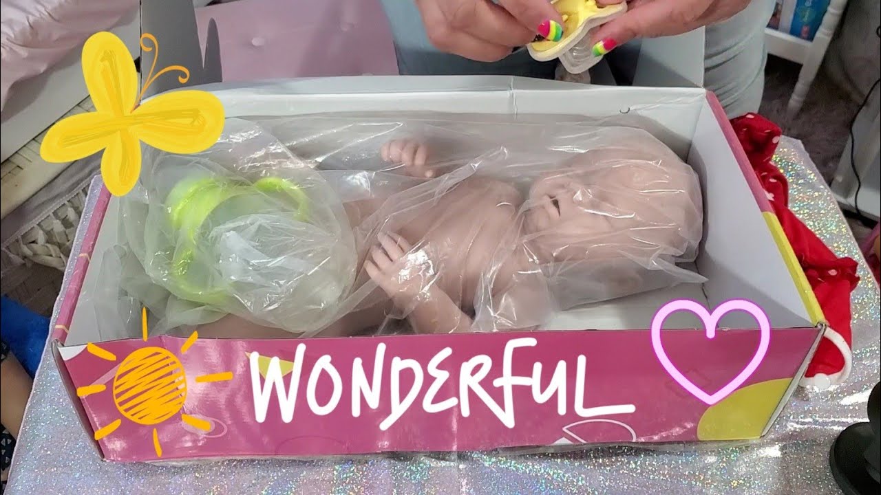 $133.38 AliExpress Silicone Reborn-Like 'Doll' Box Opening! I'm in love 🥰 😍 ❤️ 💖 ❣️
