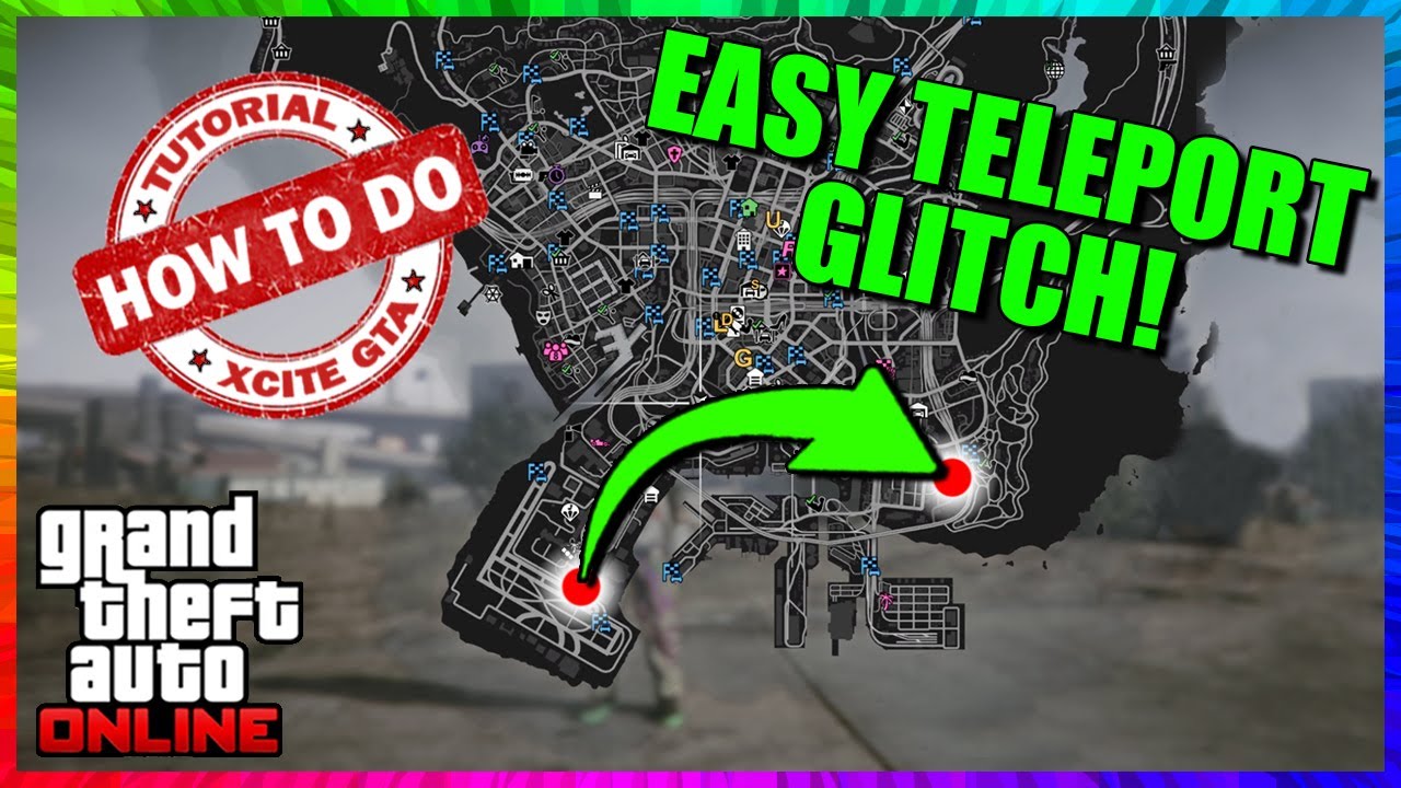 TELEPORT GLITCH *VERY EASY* How To Teleport Yourself in GTA 5 Online?