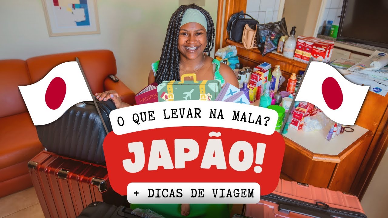 O QUE LEVAR NA MALA PARA O JAPÃO + DICAS DE VIAGEM