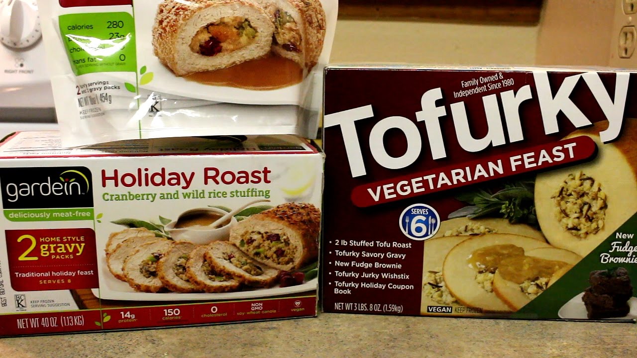 Vegan Holiday Roasts Taste Tests (Tofurky Feast, Gardein Holiday Roast & Savory Stuffed Turk'y)