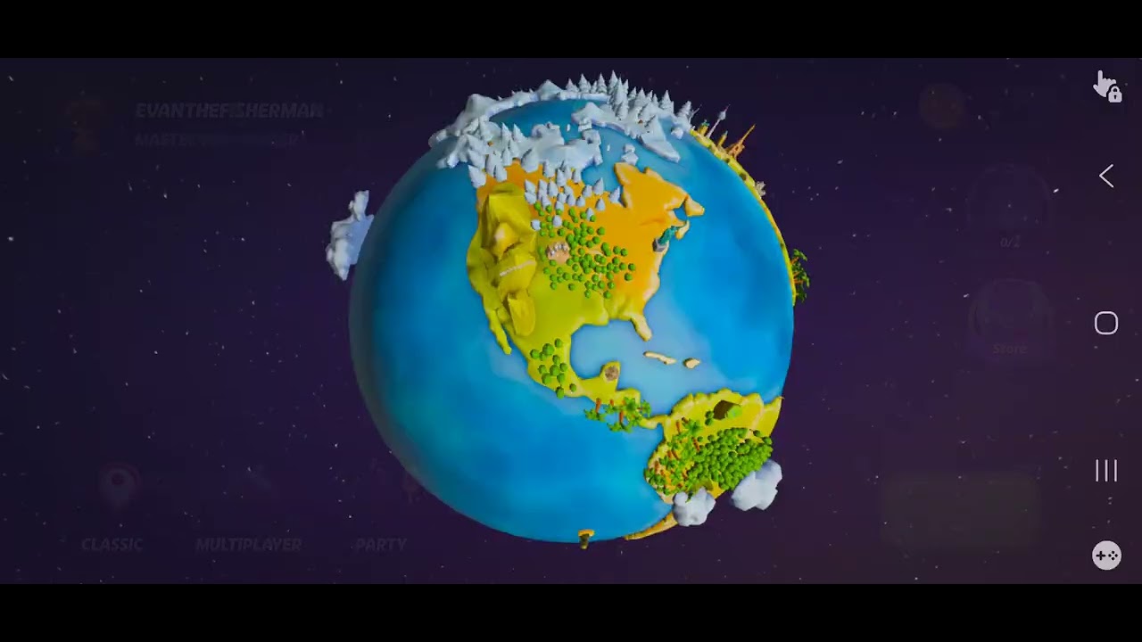 Playing geoguessr levels 6