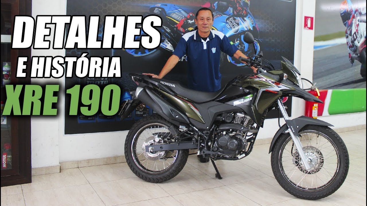 HISTÓRIA E DETALHES DA NOVA HONDA XRE 190 COM O CHINA! - MOTO.com.br