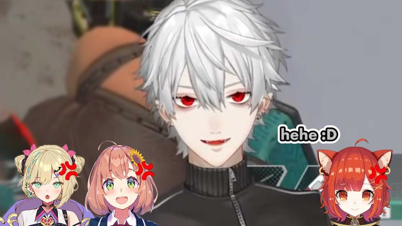 Kuzuha trolling other teams in Vsaikyou custom[Nijisanji/Eng Sub]