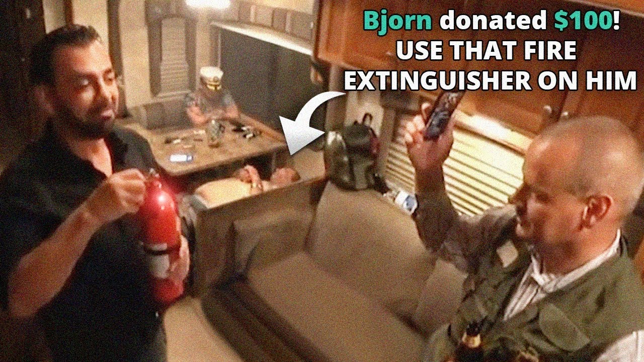 Команда Cx RV Trip Crew пресекает незаконное пересечение границы в прямом эфире | EBZ играет в GT...
