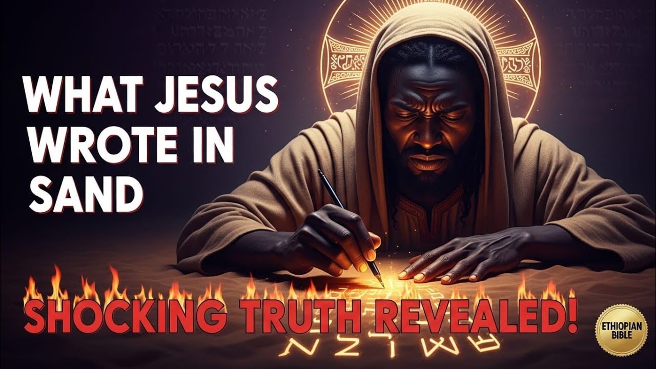 Black Jesus: AFTER 307 DAYS OF RESEARCH, I FINALLY KNOW WHAT JESUS WROTE IN THE SAND