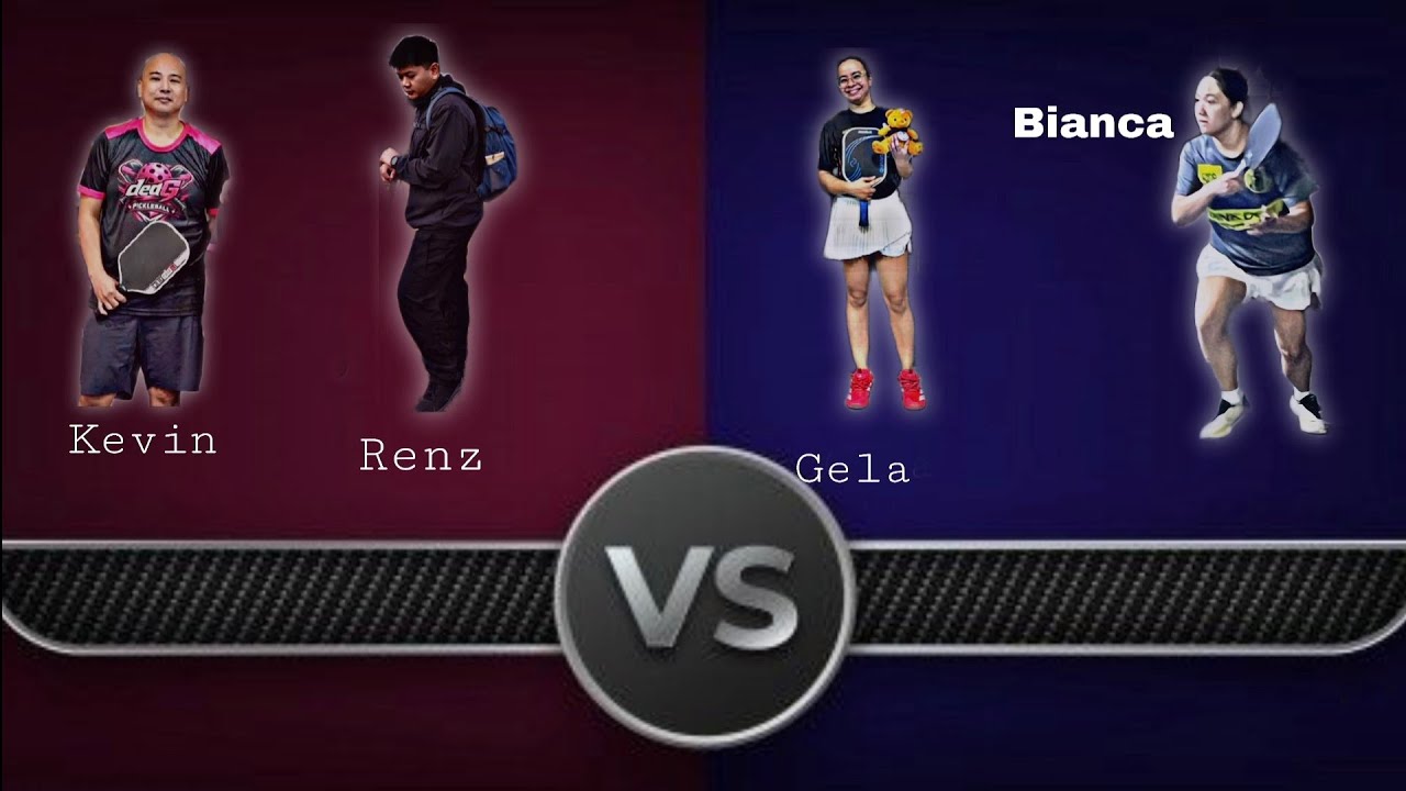 Bianca/Gela vs Kevin/Renz