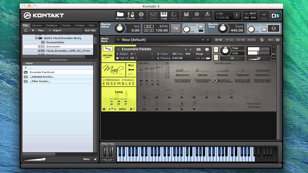 Spitfire Walkthrough - BML Mural Symphonic String Ensembles