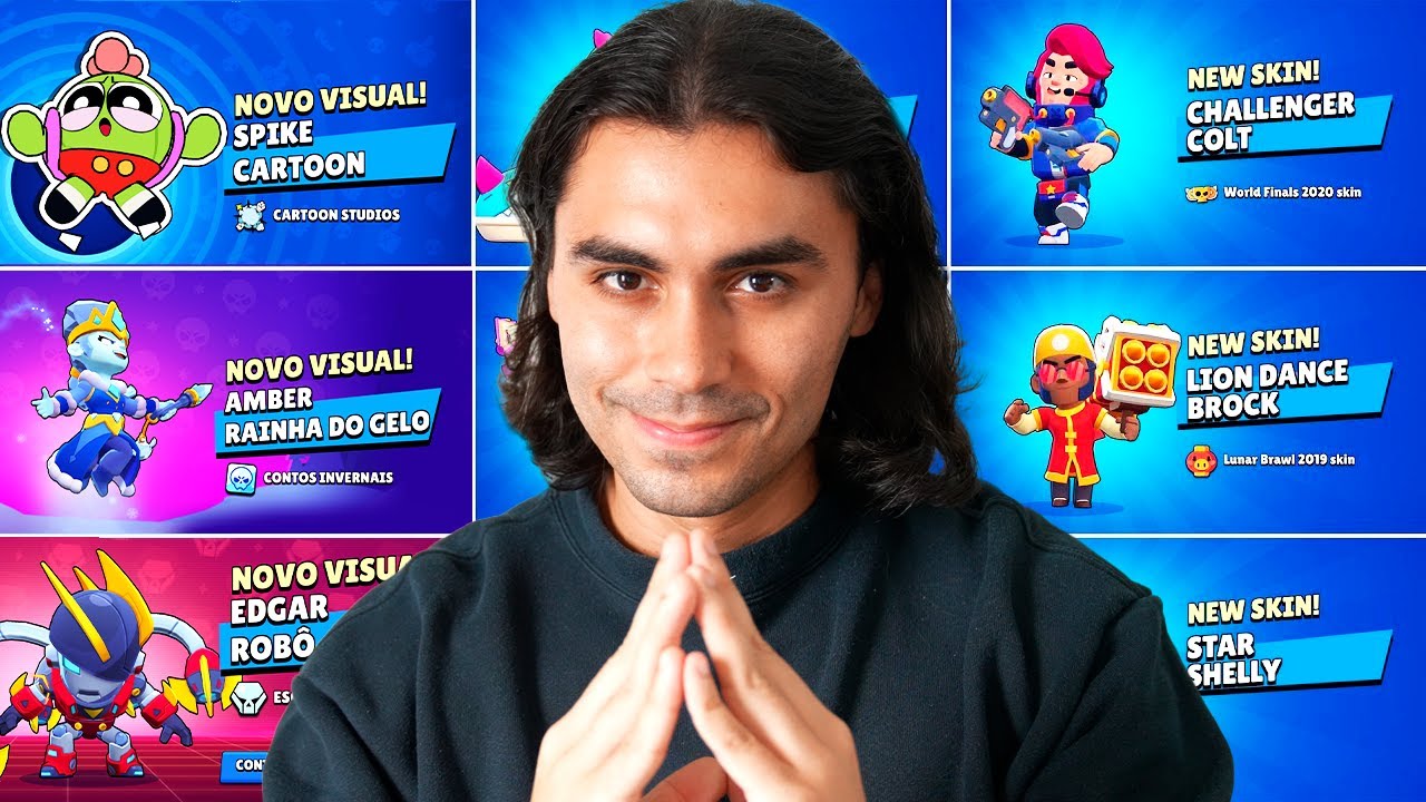 Я КУПИЛ И РАЗБЛОКИРОВАЛ ВСЕ СКИНЫ В BRAWL STARS...