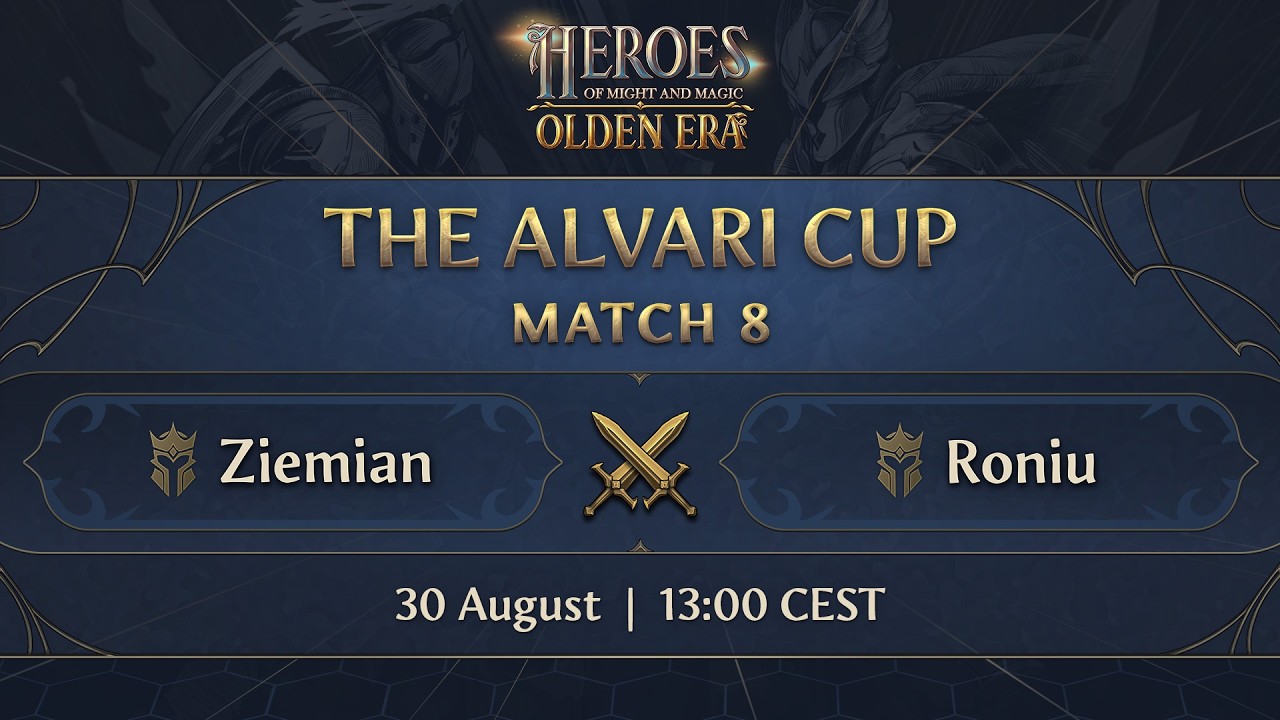 Heroes of Might And Magic: Olden Era: Alvari Cup! Ziemian vs Roniu!