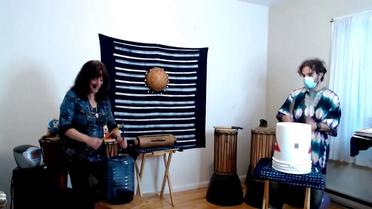 Malicounda, Drum on bucket, 2021