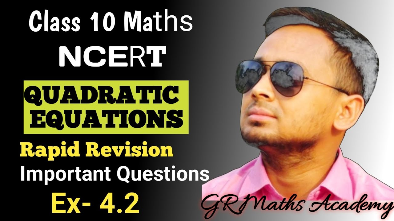 📘 Class 10 Maths Previous Year Questions | Board Exam Preparation| Quadratic Equations| Ex-4.2 |