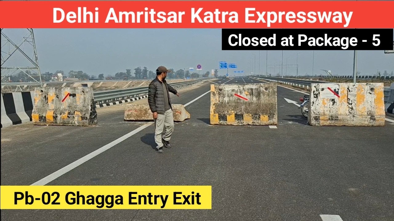 🚧 Delhi Amritsar Katra Expressway | Delhi Katra Expressway | Delhi Katra Expressway latest News 🚧