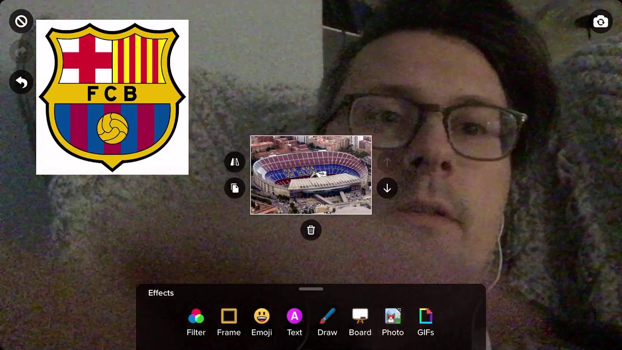 Adding photos to a FlipGrid Video