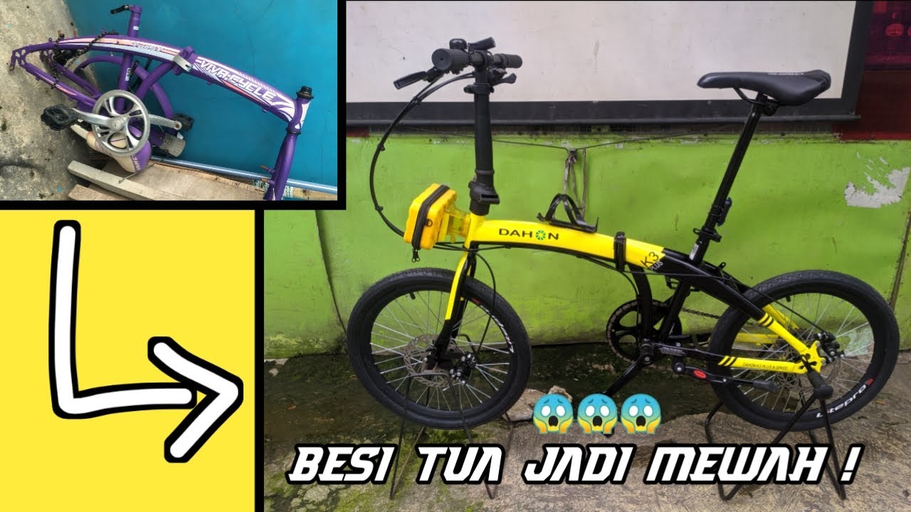 VIVA CYCLE Repaint Dahon K3 Plus || Sepeda Lipat // 6#