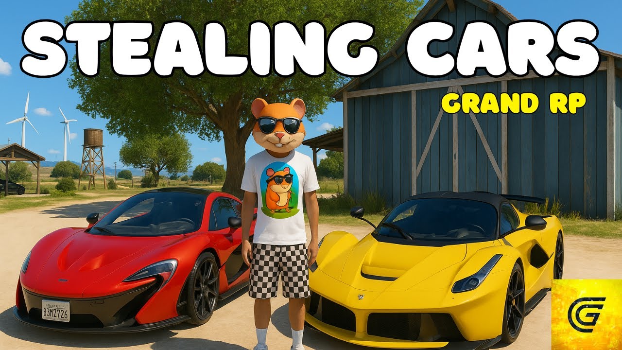 Stealing Cars in Grand RP