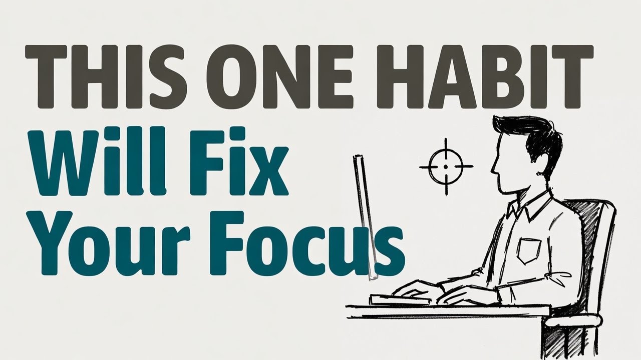 This One Habit Will Fix Your Focus Permanently