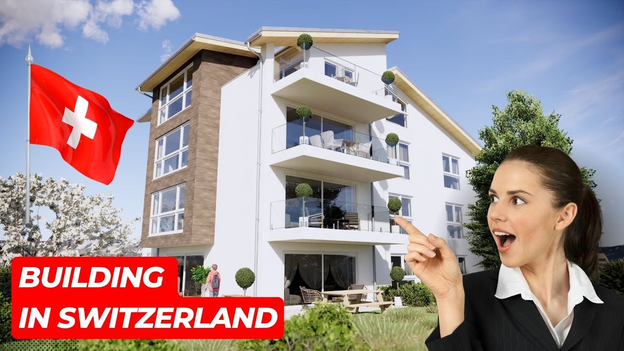 This is what new construction looks like in Switzerland? Swiss lifestyle virtual tour #architecture