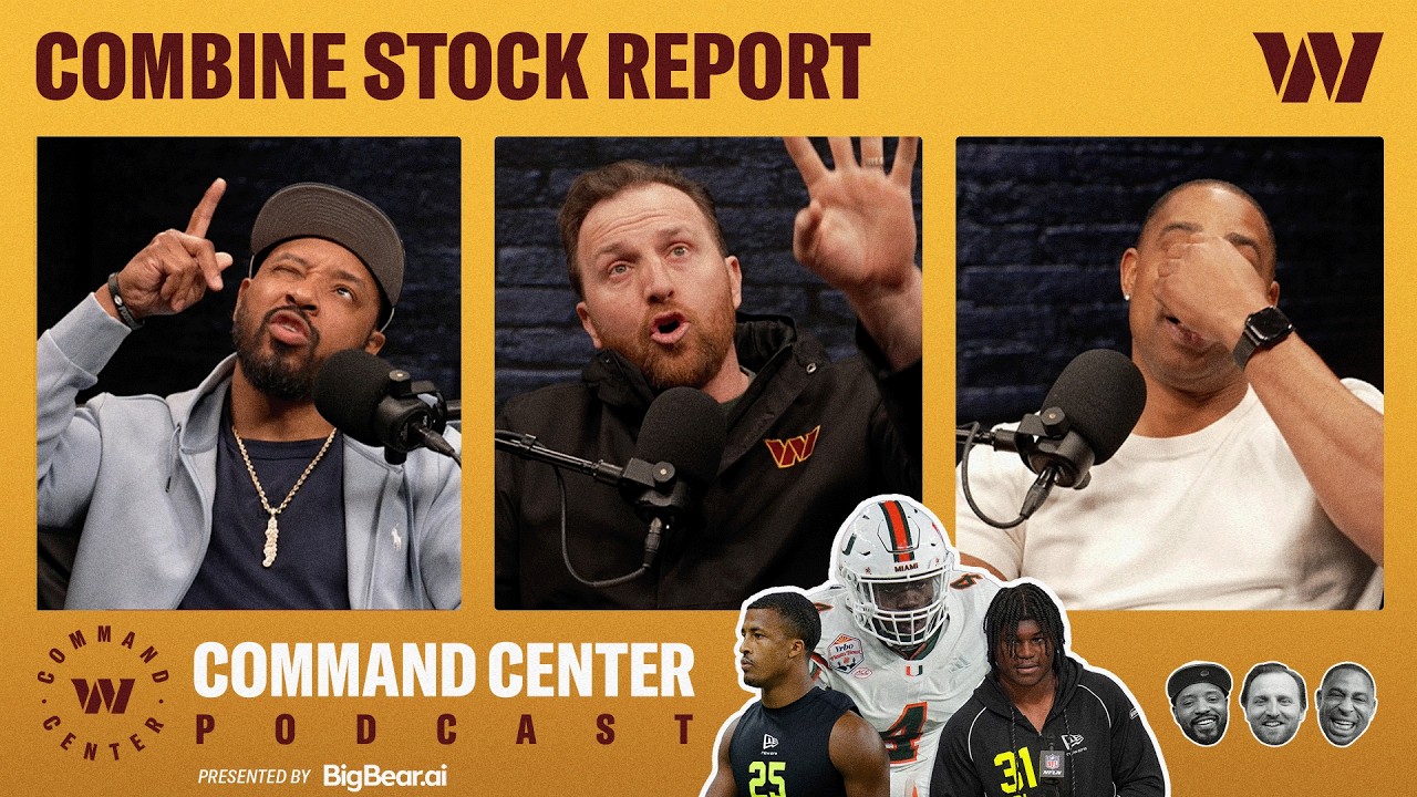 BIG Free Agent Signings + Blue Chip Combine BALLERS! | Podcast | Washington Commanders | NFL