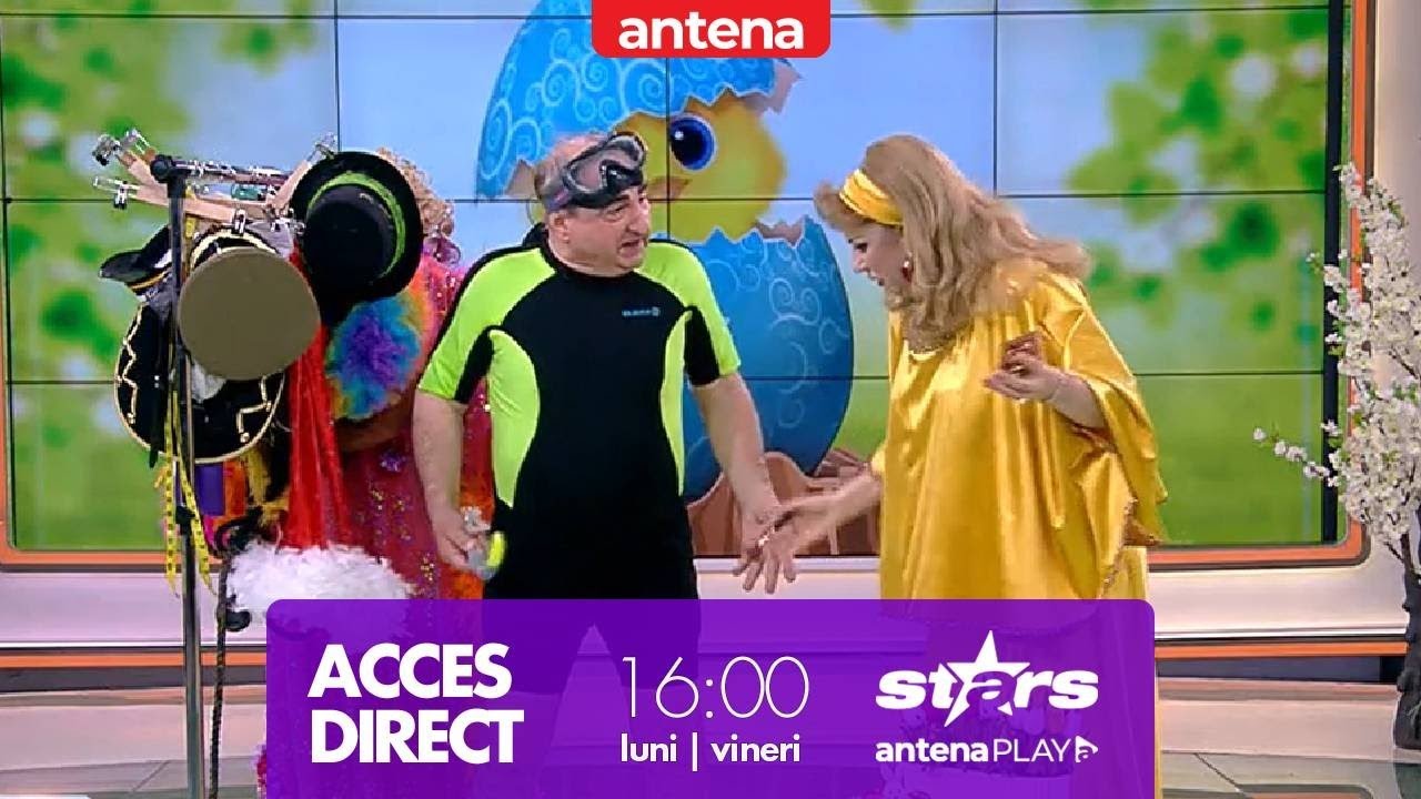 Moment umoristic alături de așii comediei, Vasile Muraru și Valentina Fătu