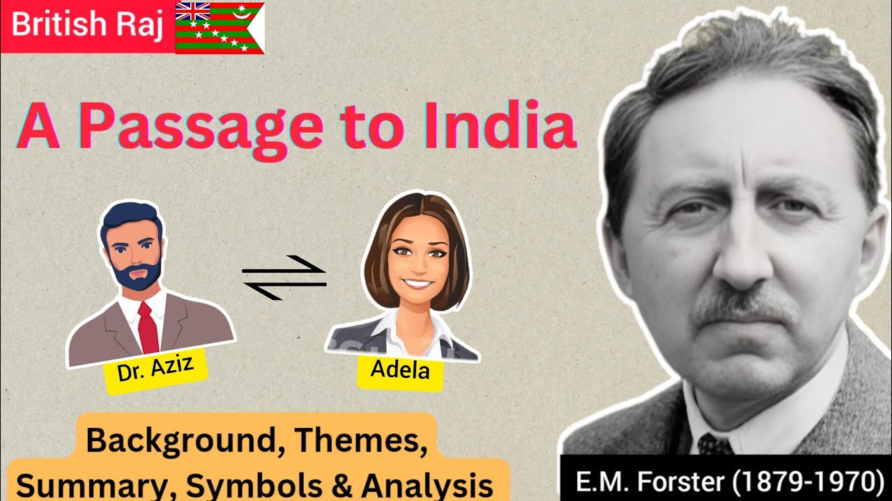 A Passage to India by E. M. Forster | Background | Themes | Summary | Explained in Urdu & Hindi