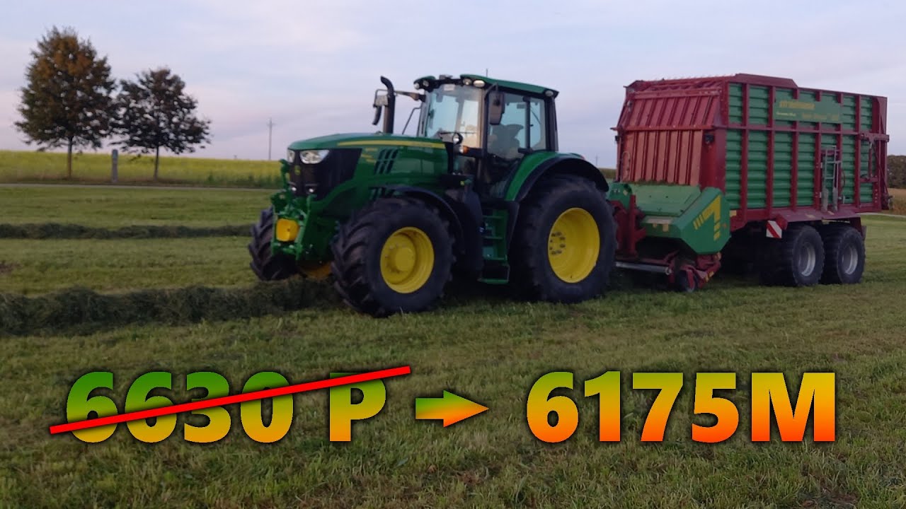 Neuer Traktor? Kein 6630 mehr? | Let´s drive 6175M beim Ladewagen fahren