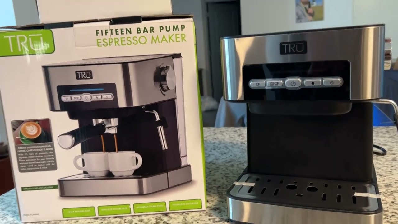 Кофемашина TRU Espresso — 15 бар с подогревом