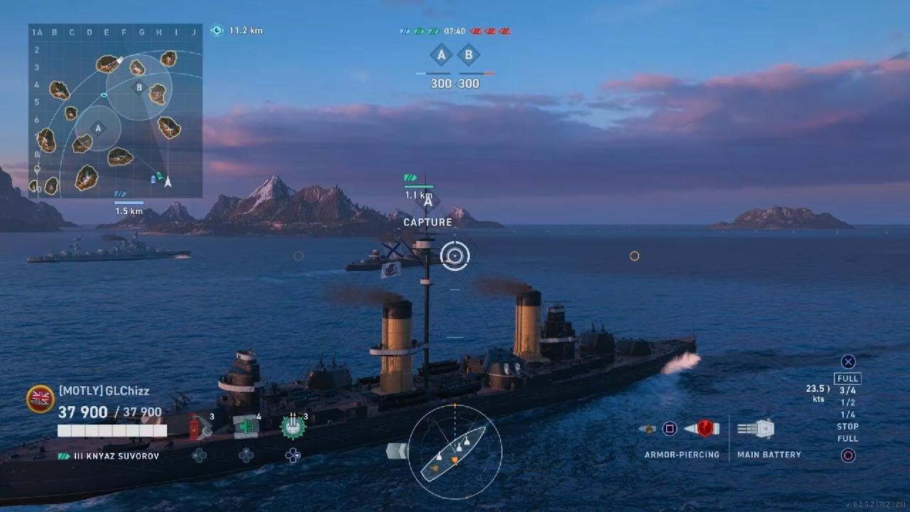 World of Warships: Legends, loss but good game