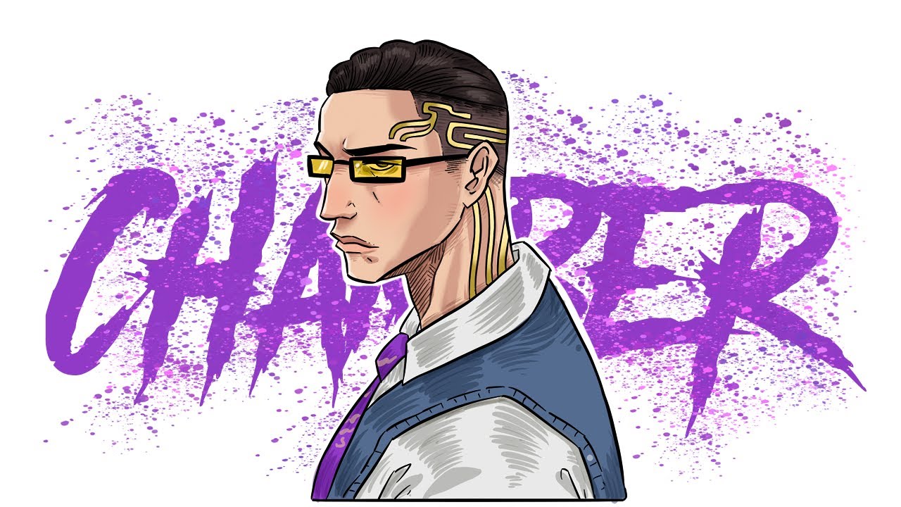 how to draw Chamber | valorant