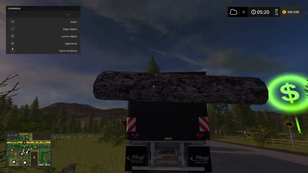 Gameplay de Farming Simulator 17 Capítulo 11 Temporada 1 Parte 1/2 PS4