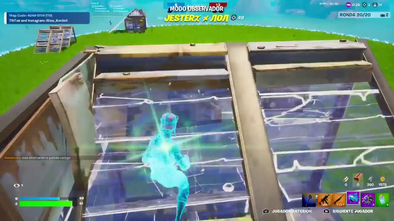 Transmisi&oacute;n de PS4 en directo de yeuricastillo1 jugado al Fortnite