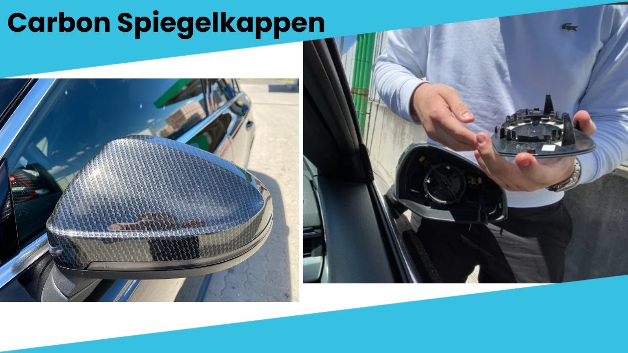 Carbon Spiegelkappen montieren - Audi A4 B9 + Audi A5 F5 #8