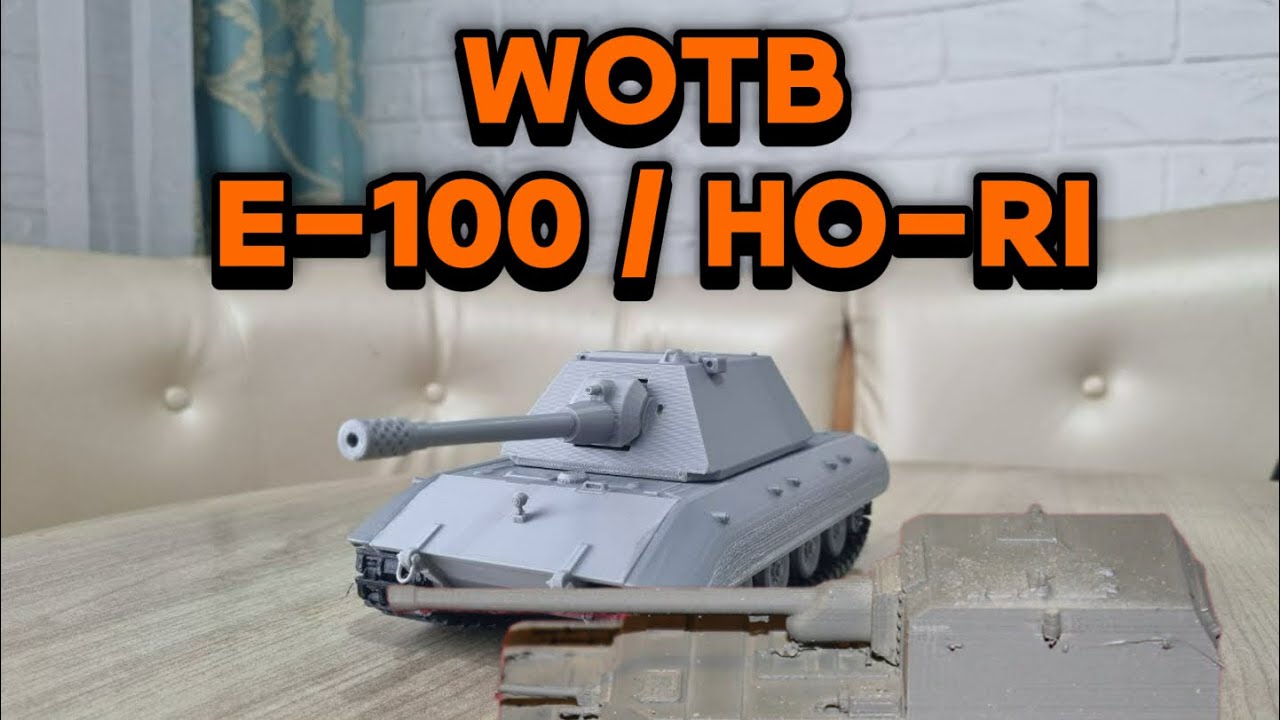 WoTB Replay and Review E-100 / Ho-Ri