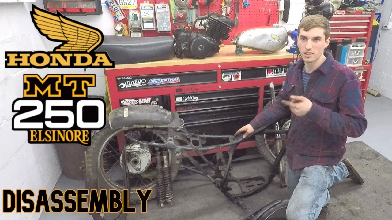 '74 Honda MT250 Elsinore Restoration | THE TEARDOWN