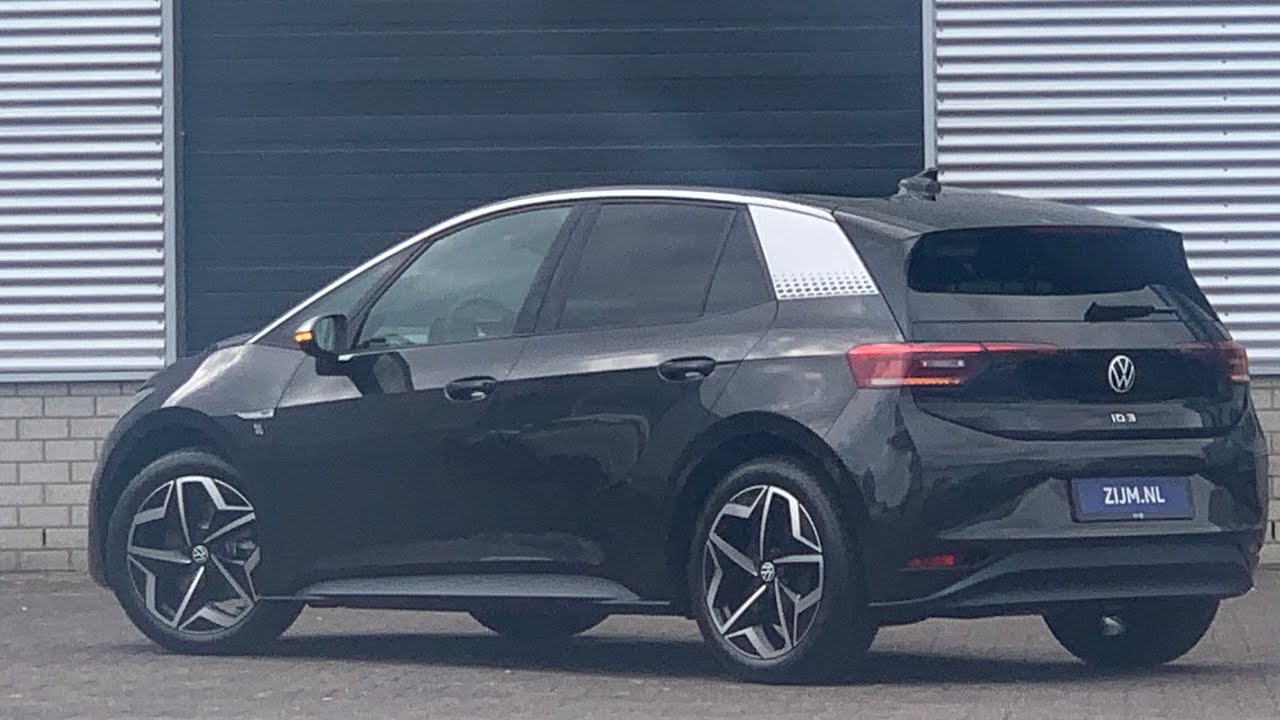 Volkswagen NEW ID3 First 2020 in 4K Mangan Grey 19 inch Andoya walk around & detail inside