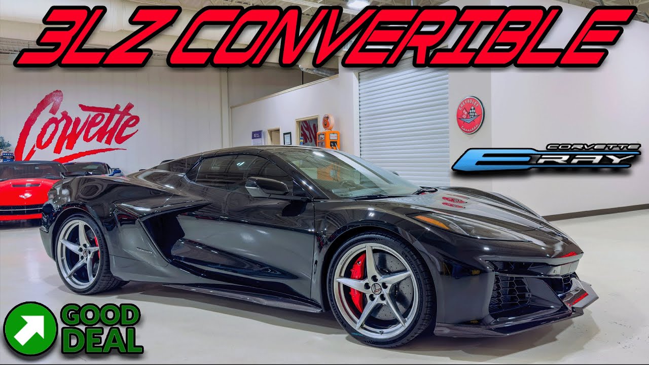 2024 Black C8 E-Ray a *Great Deal* at Corvette World!