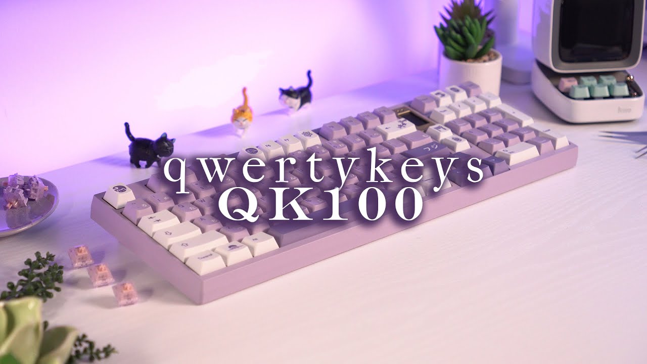 Qwertykeys QK100 | Latency, Build, Review