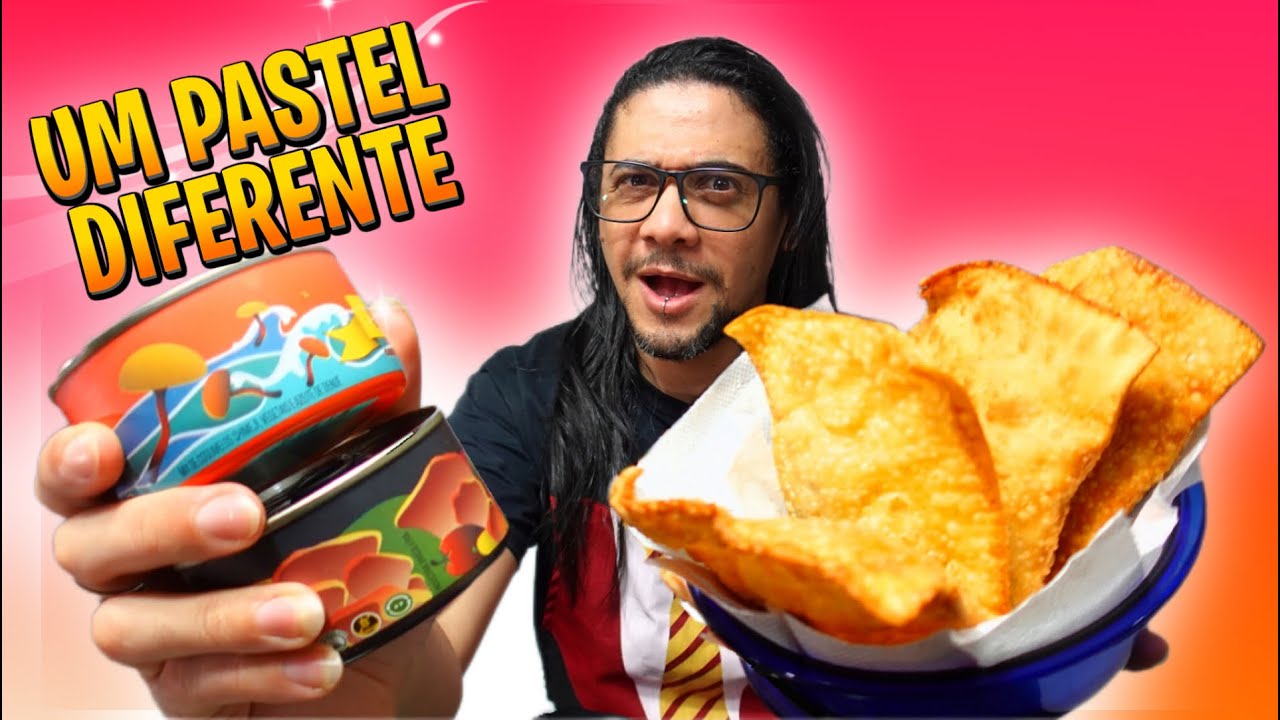 TENTEI FAZER PASTEL DE COGUMELO NA AIR FRYER