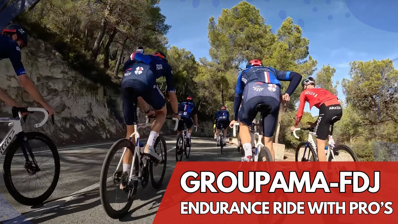 Endurance ride with Groupama-FDJ Team | That's How Pros are training