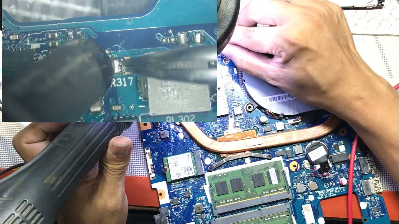 LENOVO IDEAPAD 300-15 PLUGGED IN - NOT CHARGING [NOT CHARGING IC]