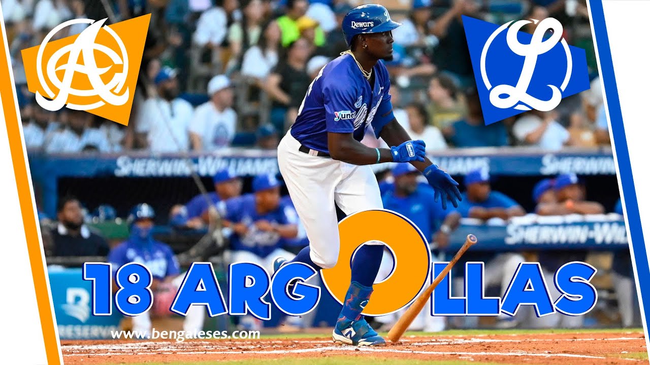 LICEY CUELGA 18 ARGOLLAS A LAS ÁGUILAS - BLANQUEDAS EN DOS PARTIDOS DE 4 HITS (SR 23 OCT. 2022)