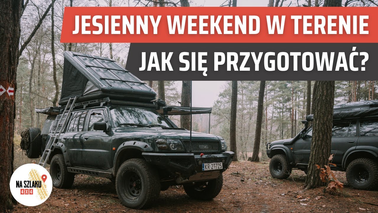 Jak przygotować się na jesienny weekend w namiocie dachowym? Przydatne gadżety i porady.