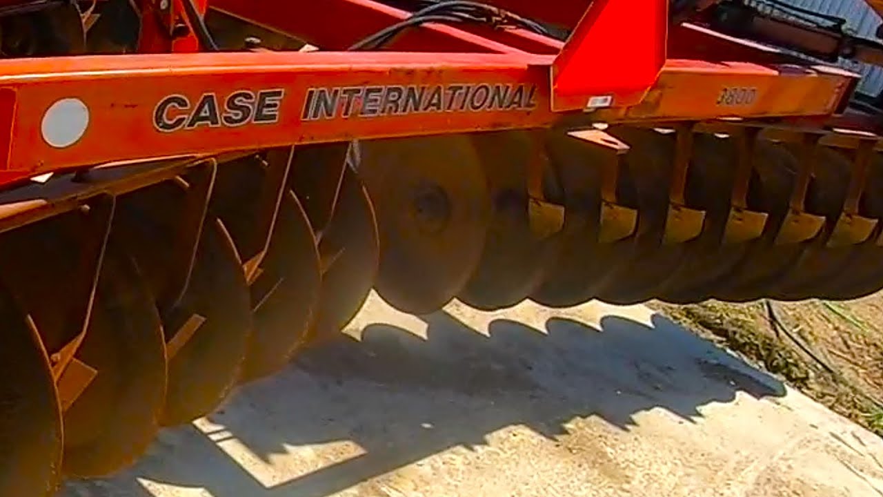 New Case IH 3800 Disk and Gang Angle Adjustment