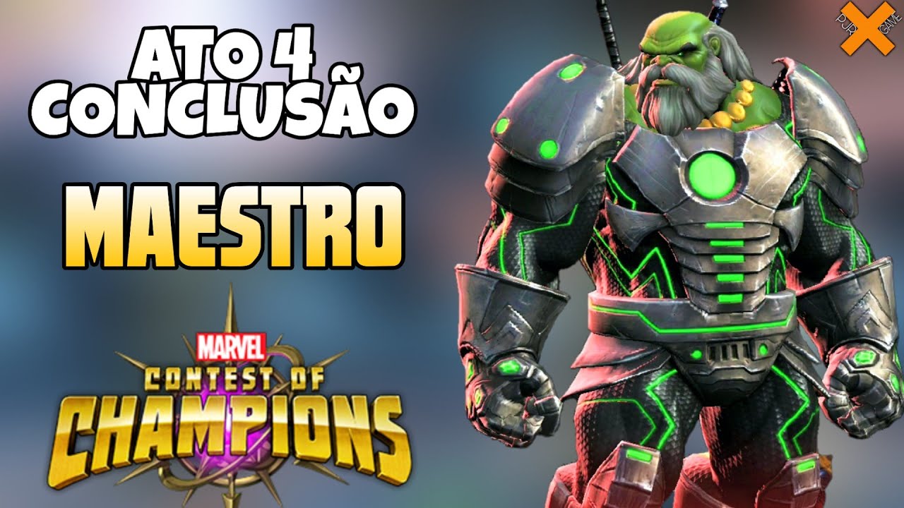 ATO 4 CONCLUSÃO (MAESTRO) MODO HISTÓRIA - Marvel Torneio de Campeões
