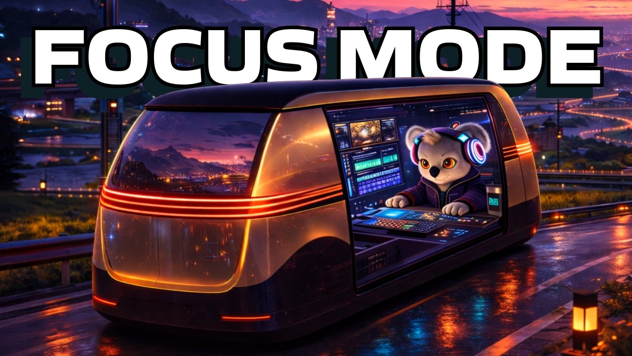 Cyber Focus Vol. 2 🧠 Deep Work Electronica for Coding, Studying & Flow State