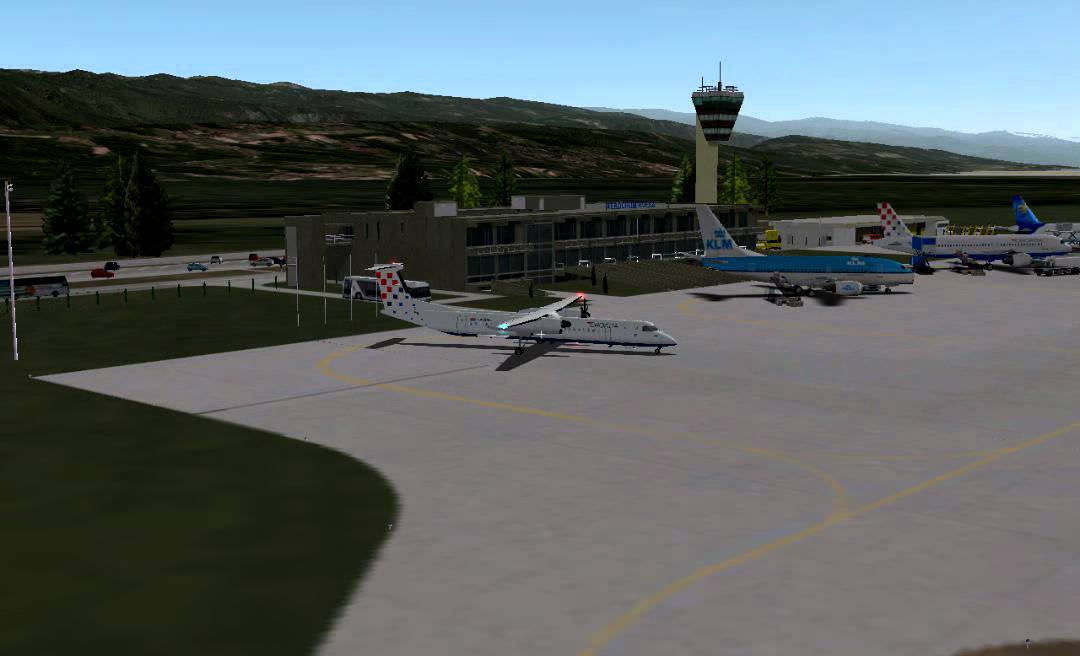 X-Plane Croatia Rijeka LDRI DHC8-400.mov